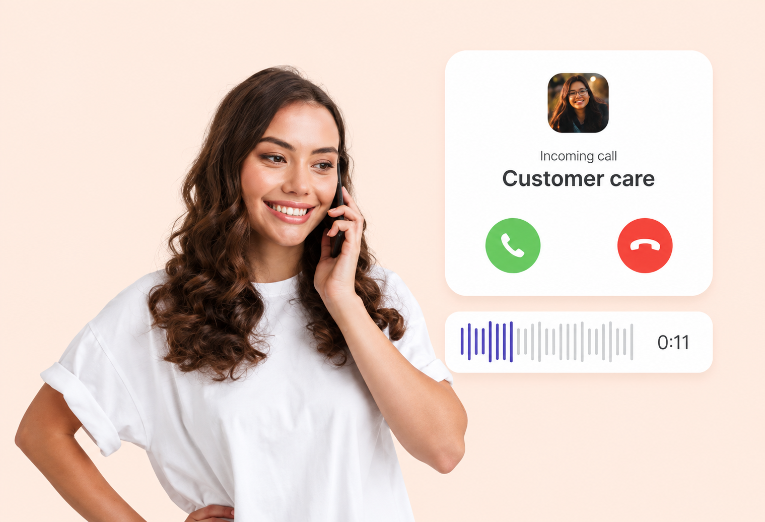 Make customer communication more human.